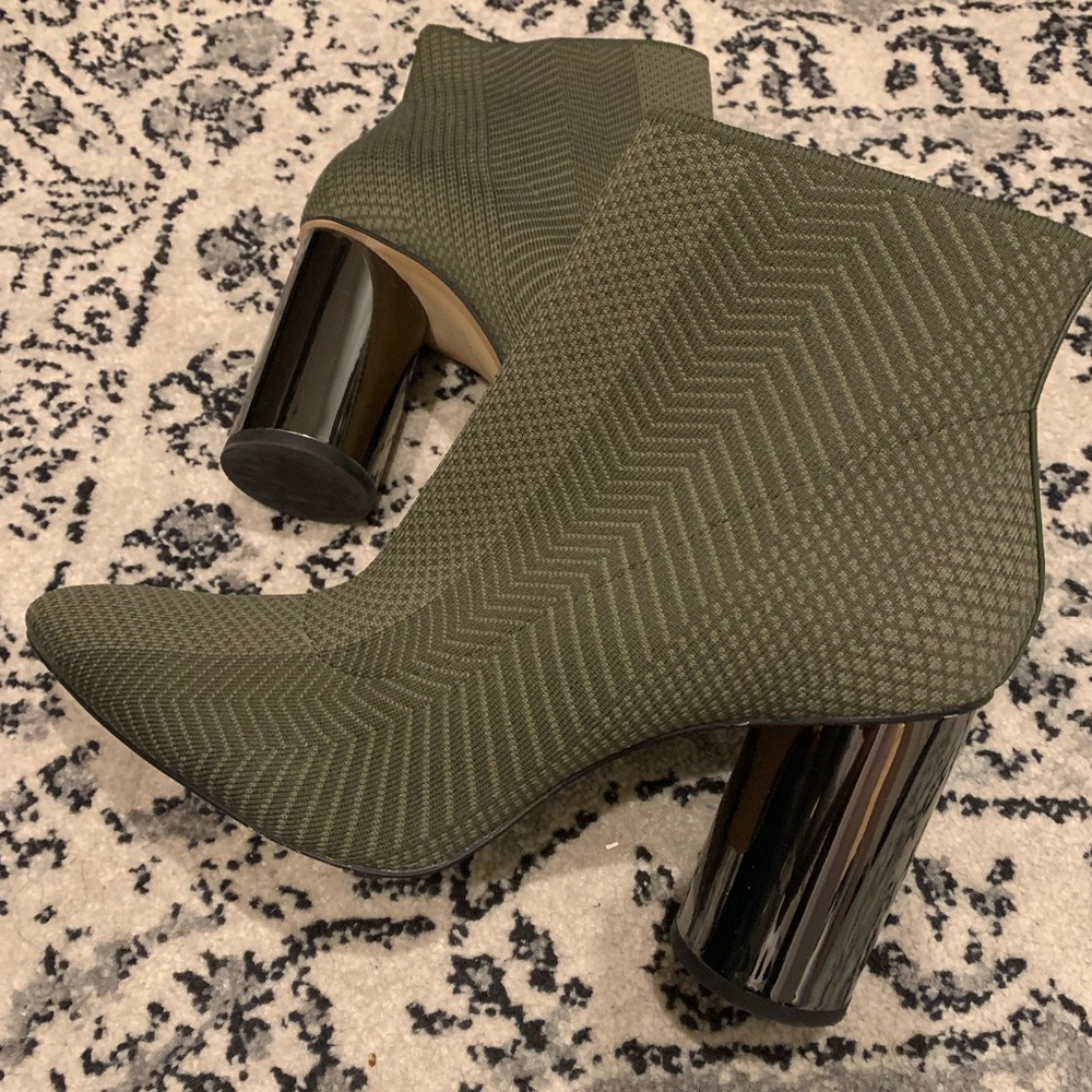 Zara Hunter Green Booty - Size 40